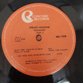 Mehdi Hassan - Mehdi Hassan "Shahad" Vol - I  (Vinyl)